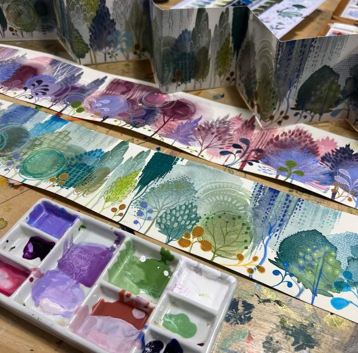 Christine Stanford Mixed Media Art Journal Workshop - Friday 17th July 7-9pm