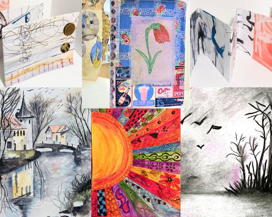 Christine Stanford Mixed Media Art Journal Workshop - Friday 17th July 7-9pm